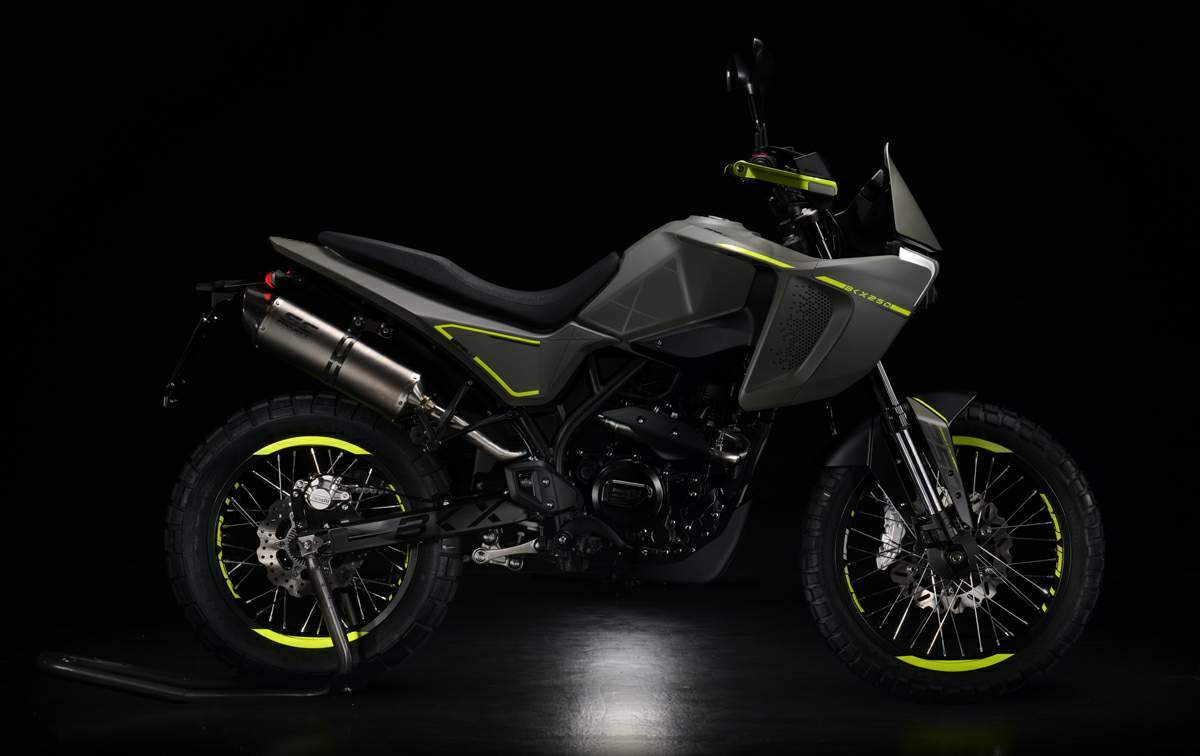 Benelli BKX 250 technical specifications
